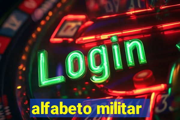 alfabeto militar